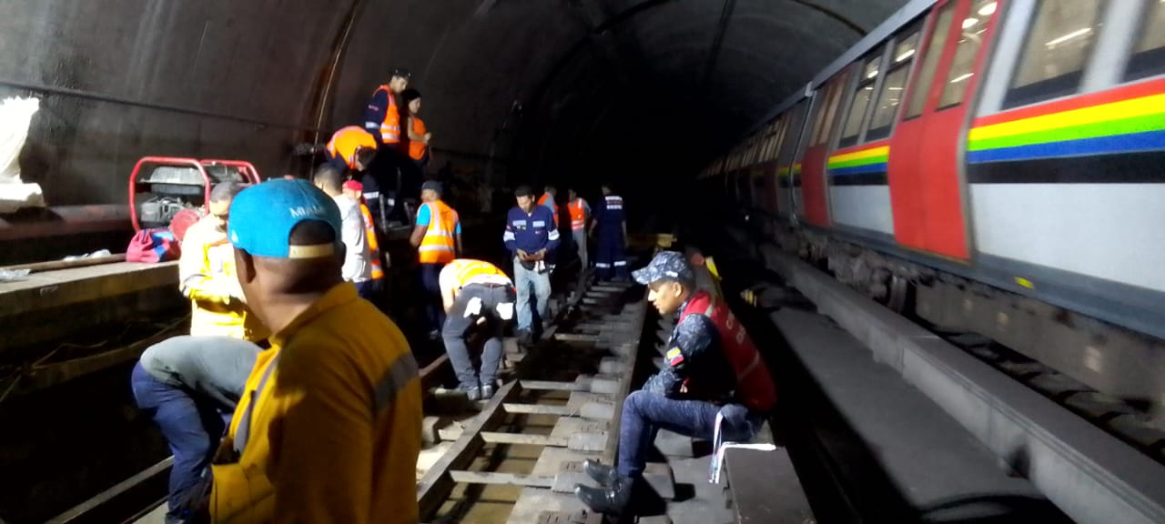 Sustitución de rieles en Metro Los Teques eleva la calidad de servicio del subterráneo