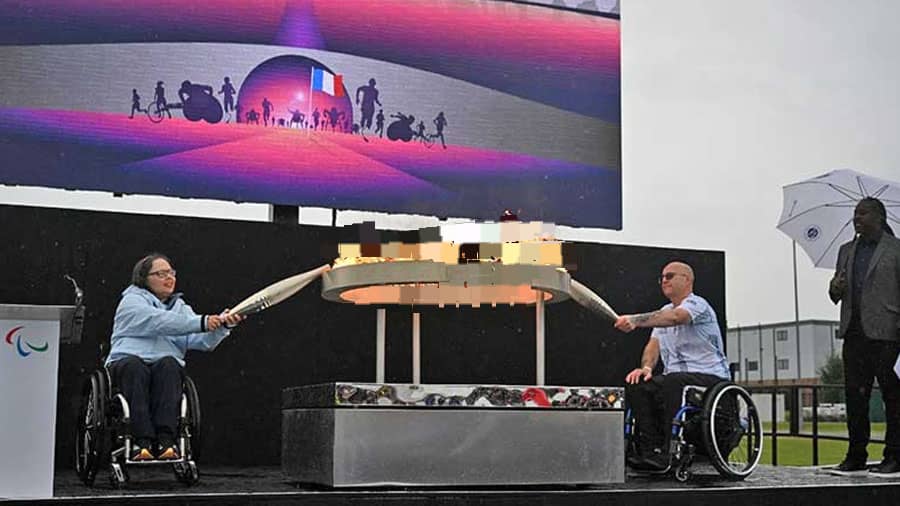 Llama olímpica comienza su camino a Francia para inaugurar Juegos Paralímpicos París 2024