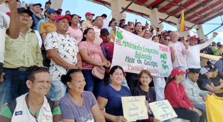 Campesinos monaguenses apuestan a la paz y a la producción alimentaria