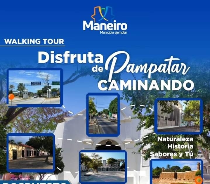 Alcaldía de Maneiro invita a participar en el Walking Tour «Disfruta de Pampatar caminando»