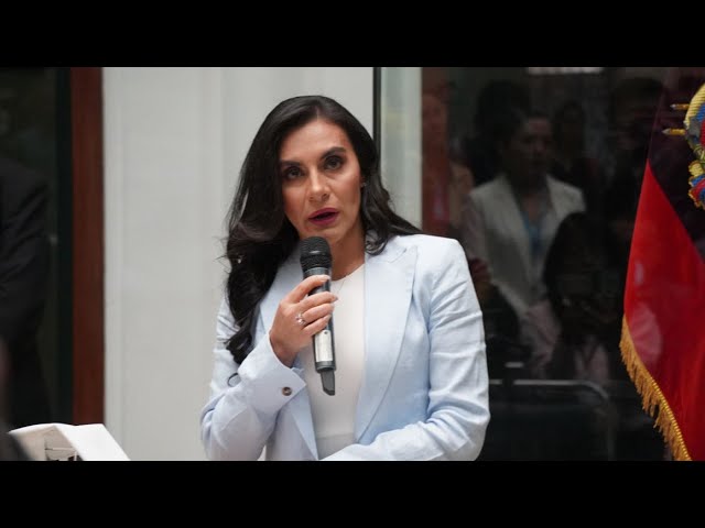 Vicepresidenta de Ecuador sigue en Israel pese a orden de traslado a Turquía: ¿a qué se debe?