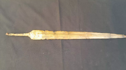 Arqueólogos encuentran espada que perteneció al faraón egipcio Ramsés II