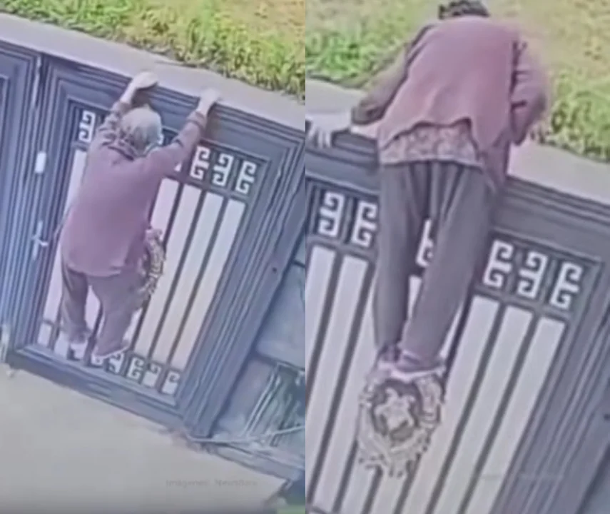 Esta abuela de 92 años saltó una reja de dos metros para asistir a una cita amorosa