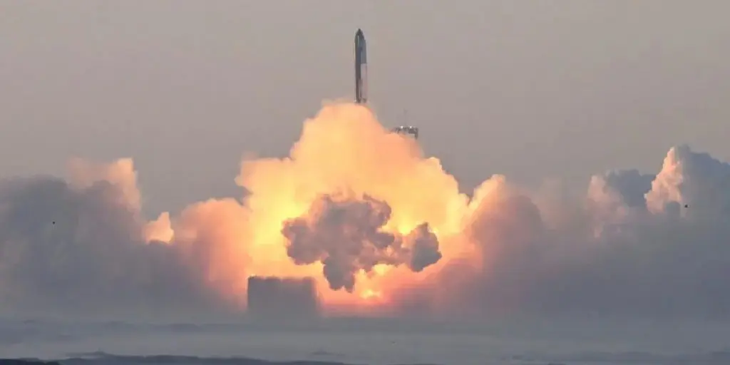 Expløsión del megacohete Starship abrió un enorme agujero en la ionosfera