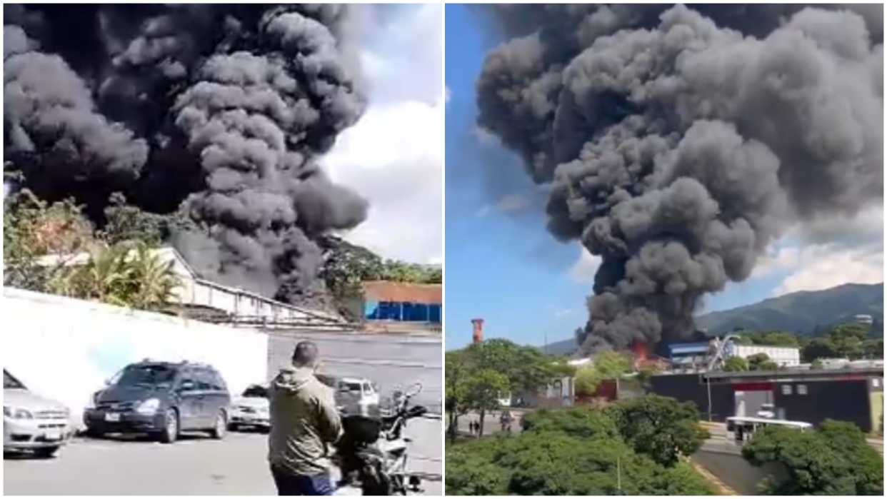 Se registró un incendiø detrás del Parque Italo en La Bandera (+ Video)