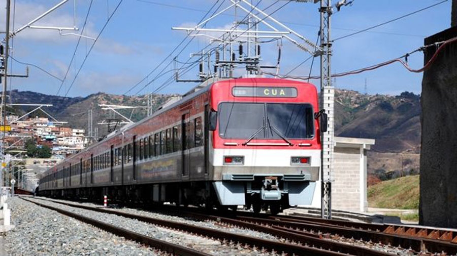 Con vía única temporal trabajará línea férrea Caracas-Cúa este domingo