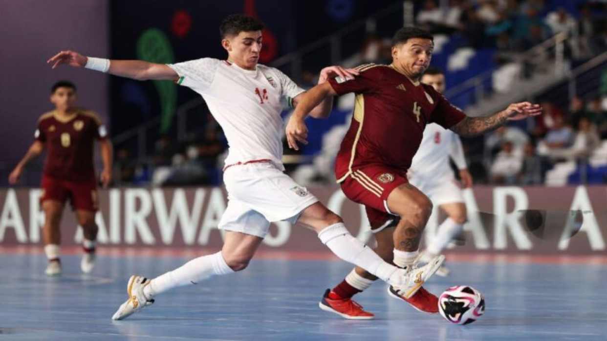Venezuela cayó ante Irán en el Mundial de fútbol sala