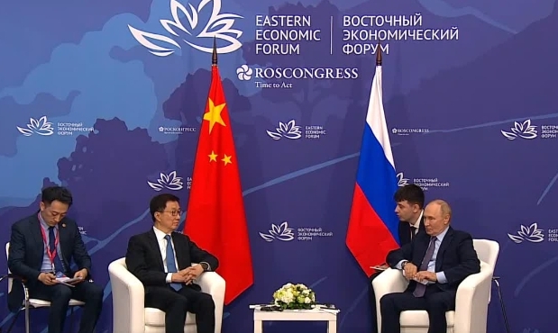 Putin: «Las relaciones entre Rusia y China han llegado a un nivel alto sin precedentes»