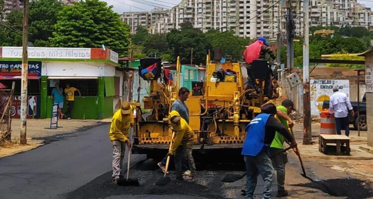 Avanza Plan de Respuesta Inmediata con reasfaltado en el sector Pomona de Maracaibo