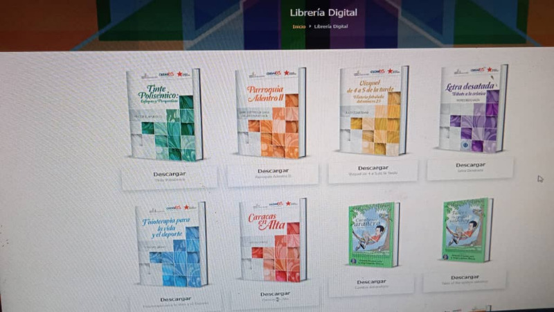 Librería Digital CCS presenta nuevos textos en Feria del Libro de Caracas