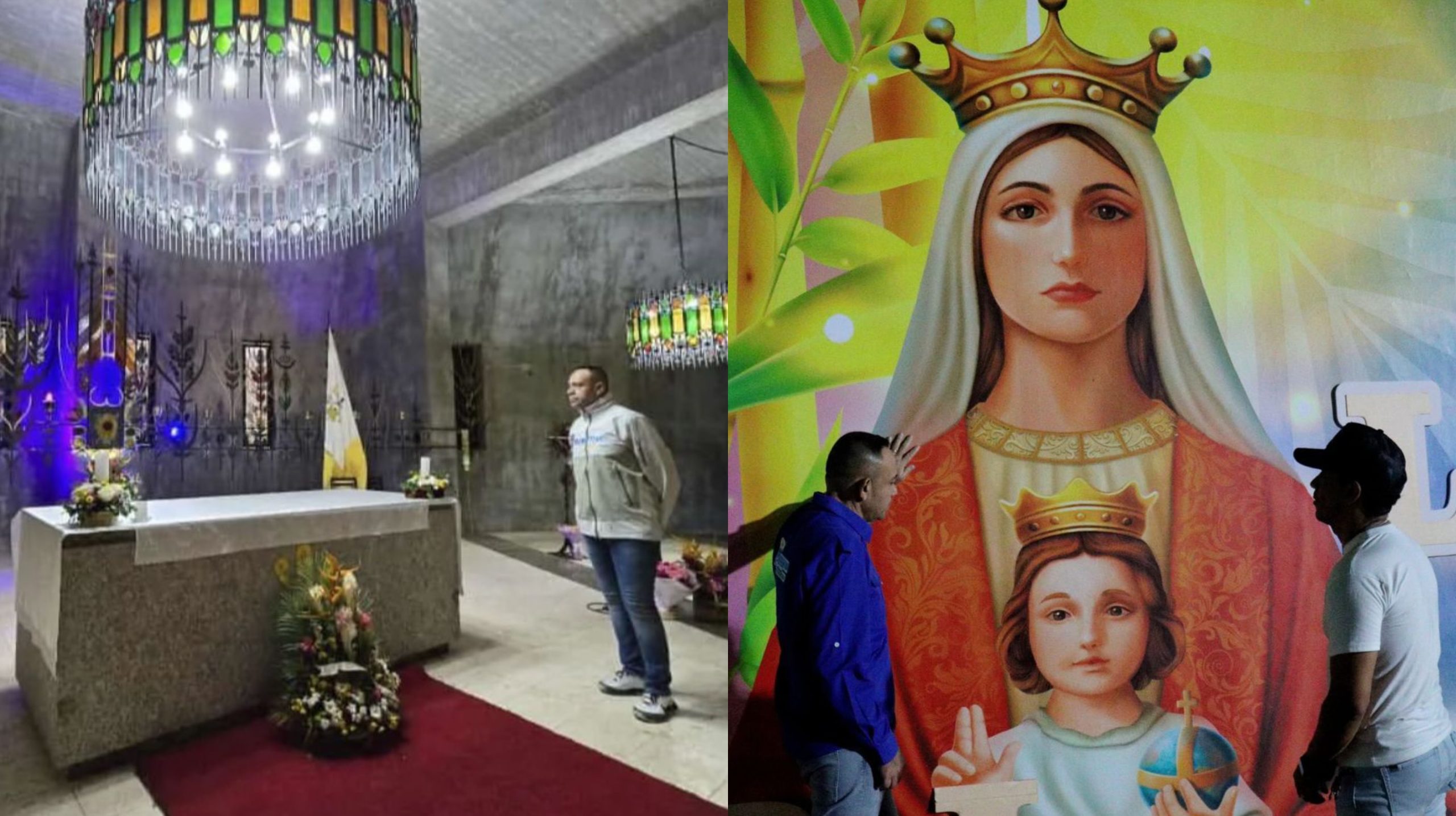 Gobernador Primitivo Cedeño inspeccionó trabajos en la “Basílica Menor, Nuestra Señora de Coromoto” (+ Video)