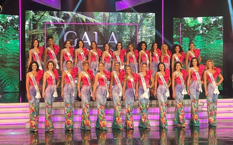 Candidatas al Miss Venezuela 2024 recibieron bandas oficiales en la Gala de Presentación