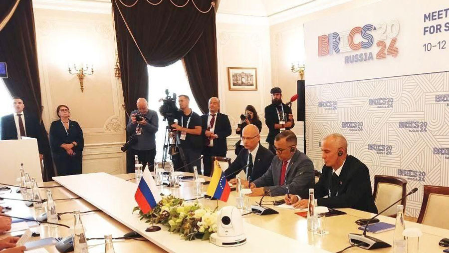 Venezuela participó en la reunión de seguridad de los BRICS+