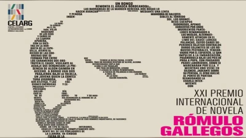 CELARG anunciará bases del XXI Premio Internacional de Novela Rómulo Gallegos