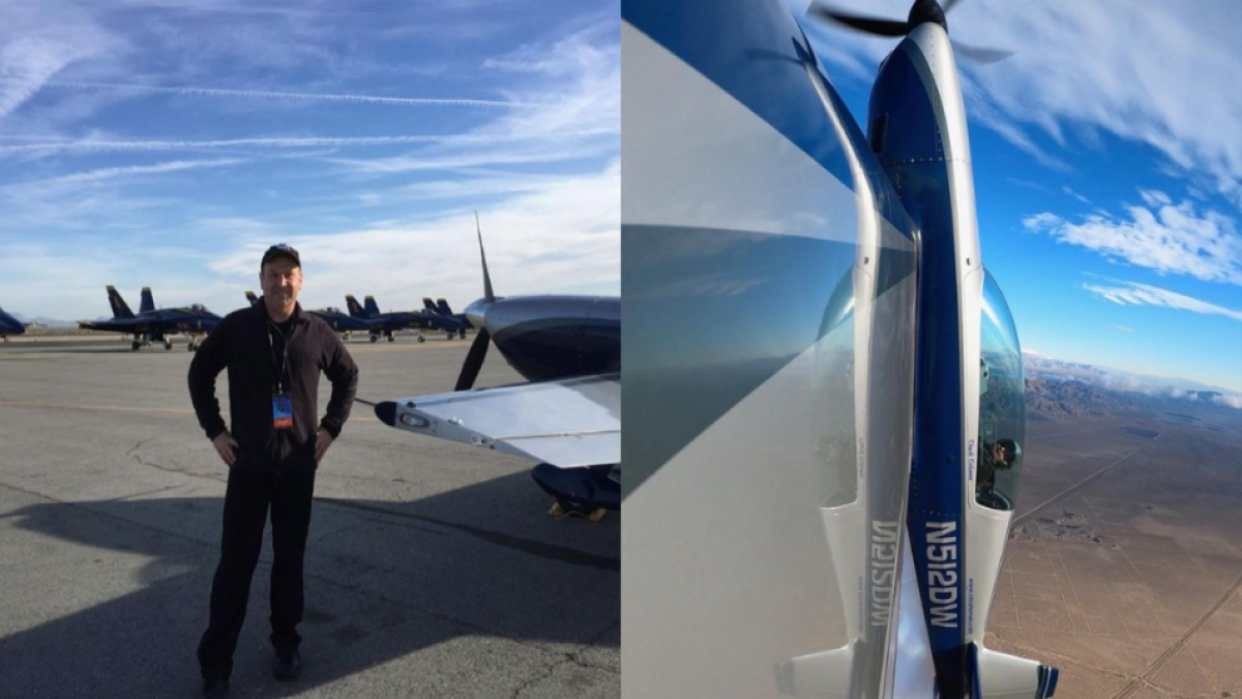 Müere el instructor de vuelo de Tom Cruise en Top Gûn: Maverick durante un espectáculo de acrobacias