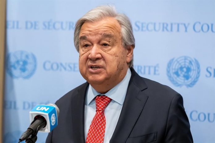 Guterres repudió atäque de Israel contra instalaciones de la ONU en el Líbano