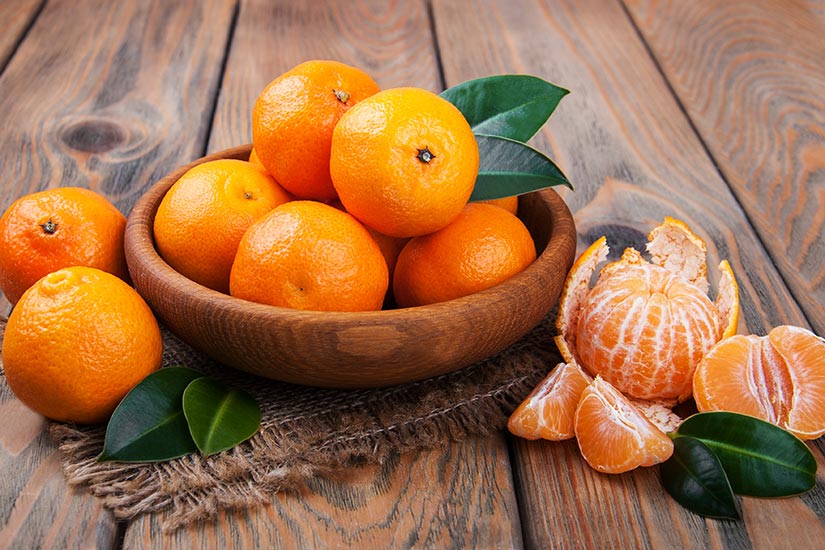 Consumir mandarina tiene beneficios para la salud por su variedad de nutrientes