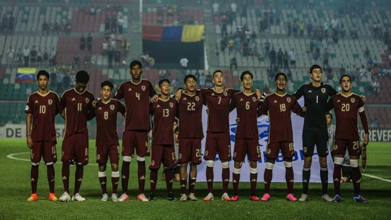 Venezuela buscará su primera victoria en el sudamericano sub-15 ante Uruguay