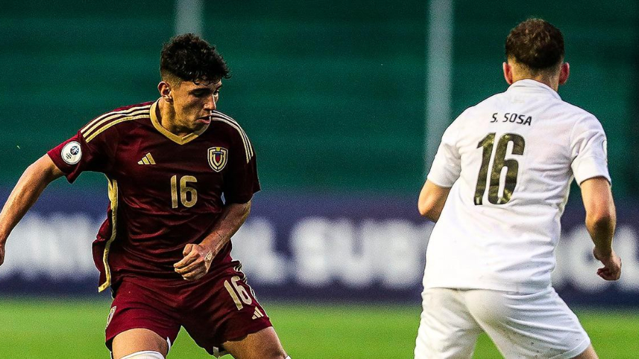 Venezuela rescató empate ante Uruguay en el Sudamericano sub-15