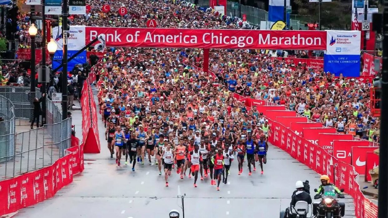 Este domingo 13 de octubre se realizará el Maratón de Chicago