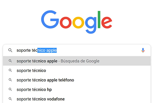 Cada vez hay menos personas que buscan en Google