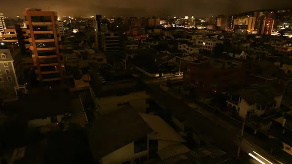 Ecuador tendrá otra semana de apagones de hasta 10 horas (+ Detalles)
