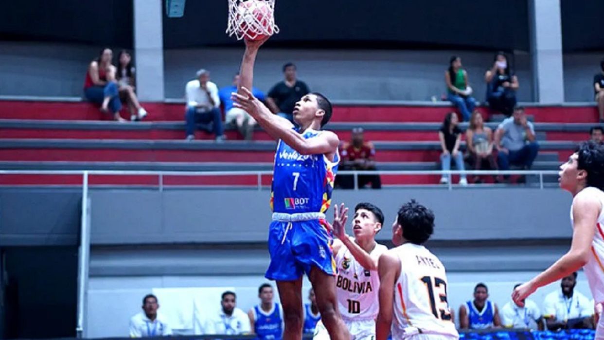 Venezuela dio palizâ a Uruguay 73-33 en Sudamericano U15