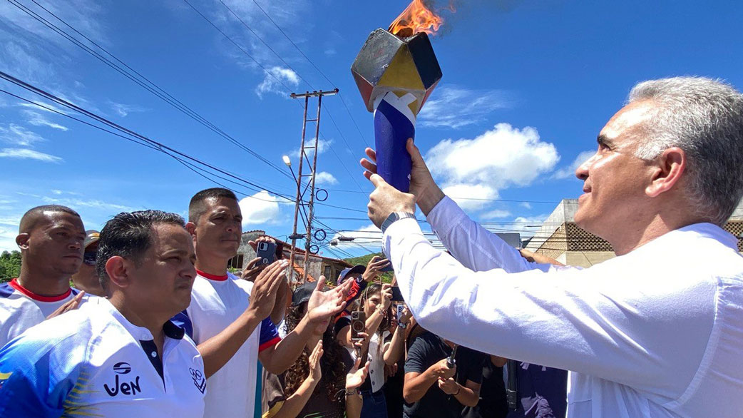 Füego Patrio salió de Margarita rumbo a XXI Juegos Deportivos Nacionales Juveniles