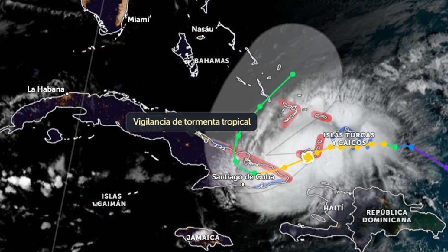 El huracán Oscar, de categoría 1, tocó tierra en el este de Cuba