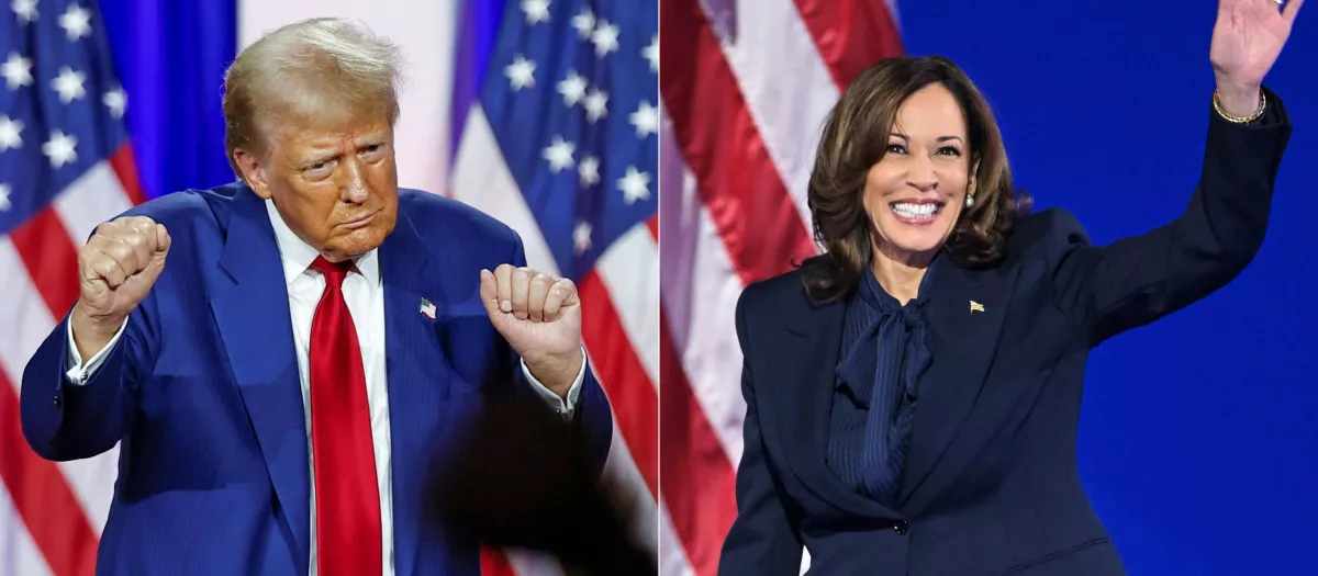 Harris aventaja a Trump entre votantes latinos, según encuesta