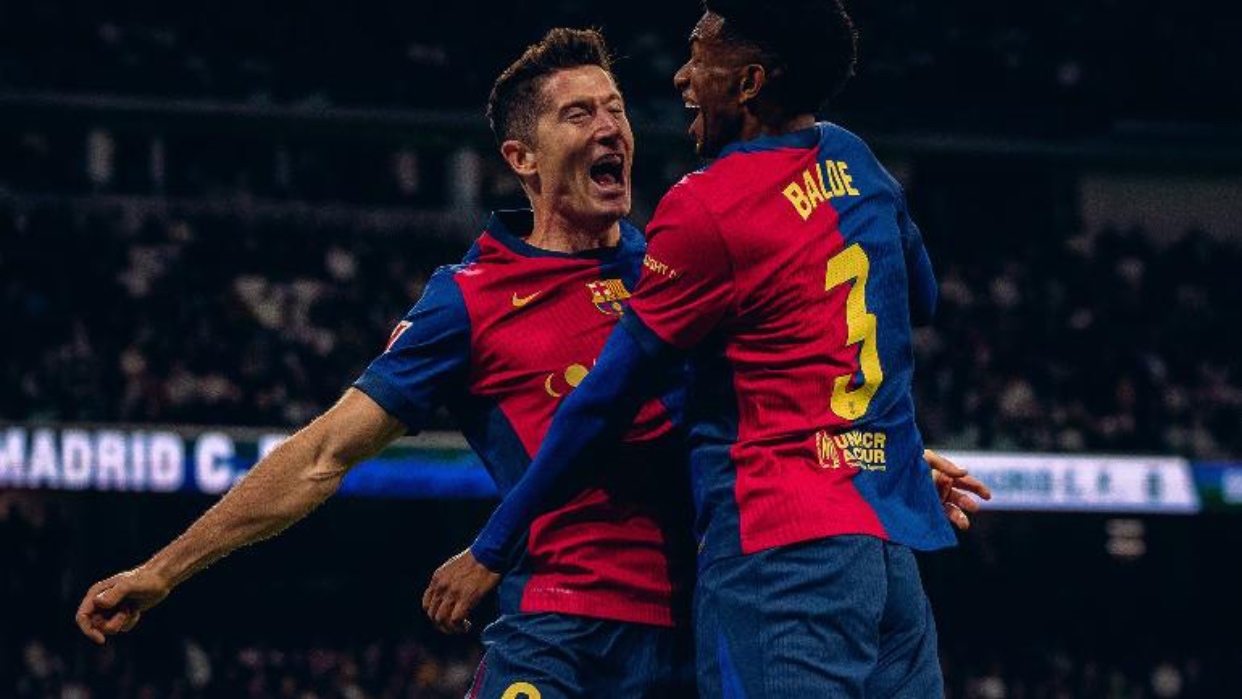 El Barcelona FC se llevó el clásico al golear 4 por 0 al Real Madrid en el Santiago Bernabeu