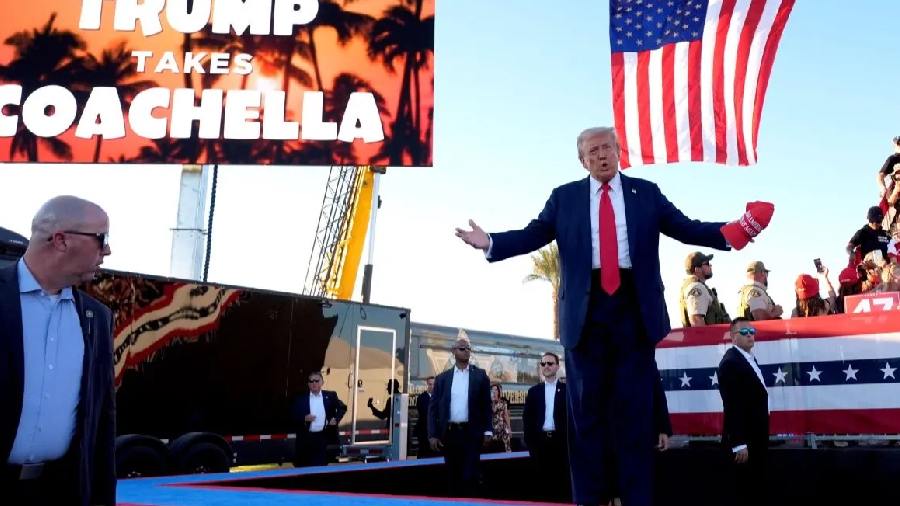 La Policía frustra un tercer intento de asesinatø contra Trump en un mitin en California