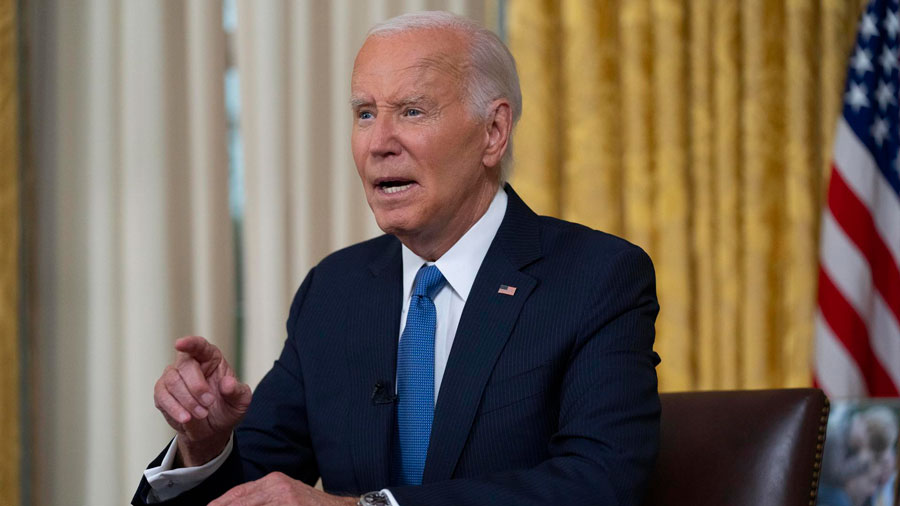 Joe Biden anuncia ayuda monetaria para damnificados del huracán Milton