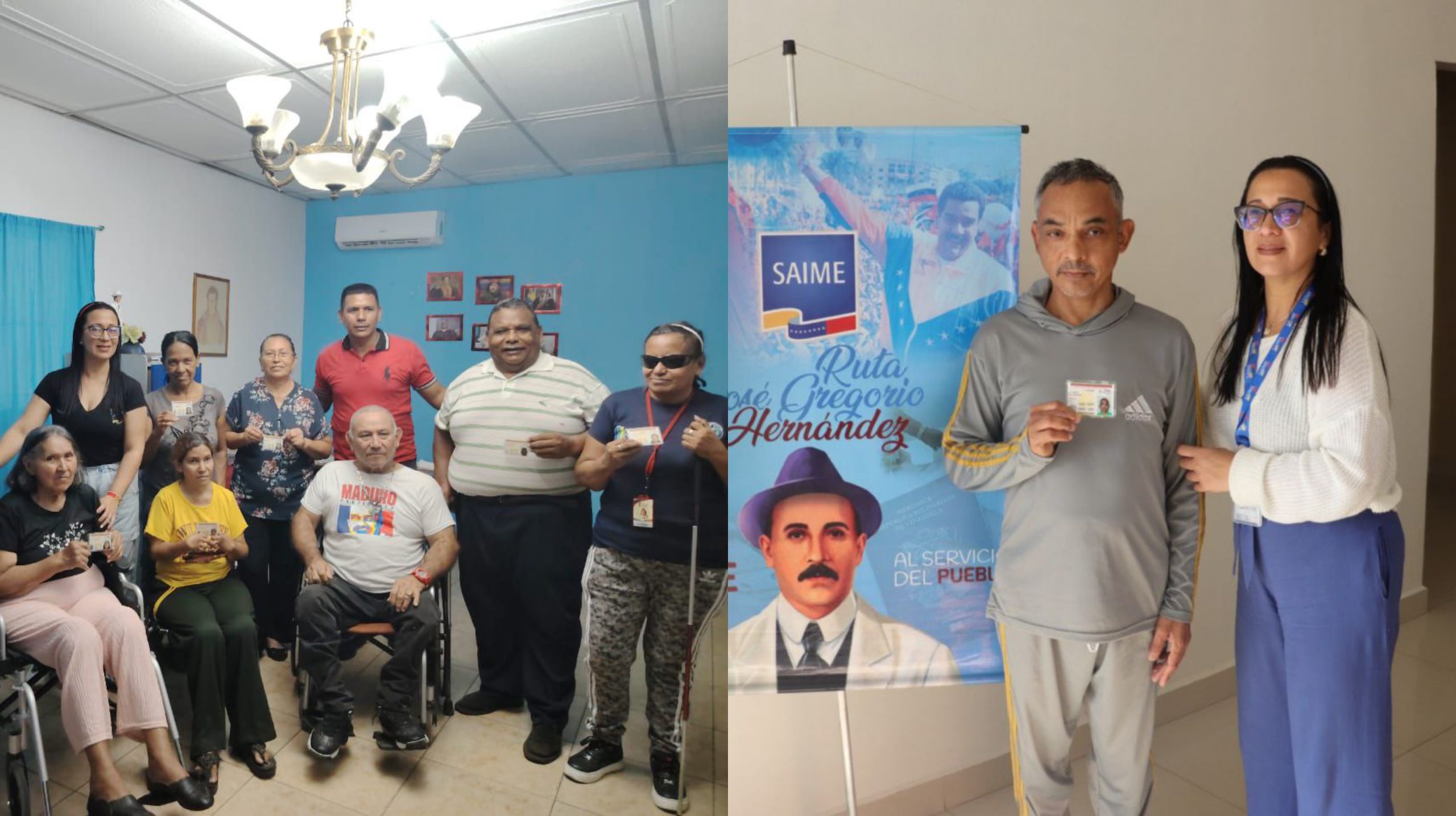 Ruta «José Gregorio Hernández» del Saime atiende 19 personas con movilidad reducida en Monagas