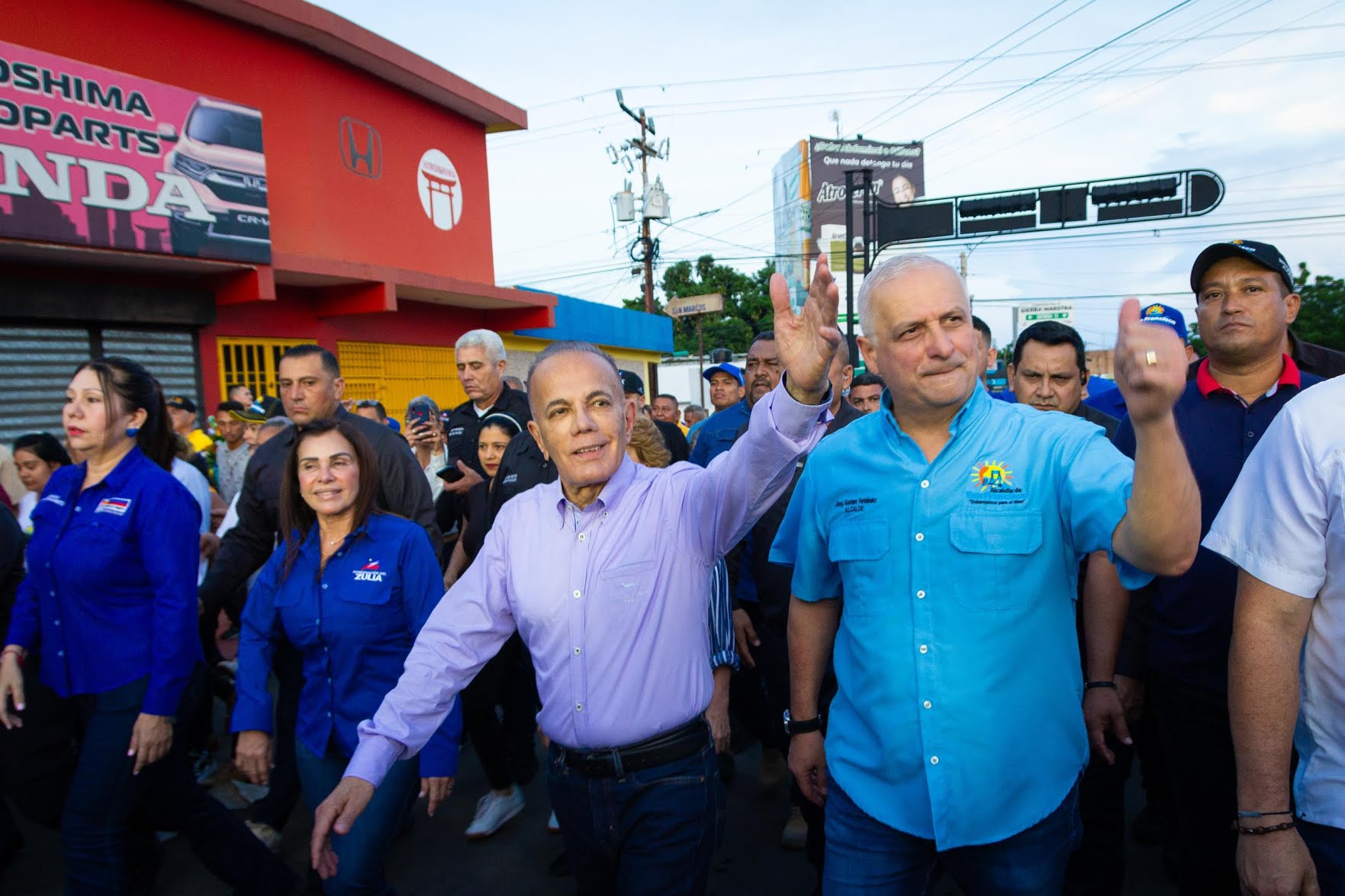 Gobernador del Zulia inauguró los trabajos de construcción y modernización de la vialidad de Sierra Maestra