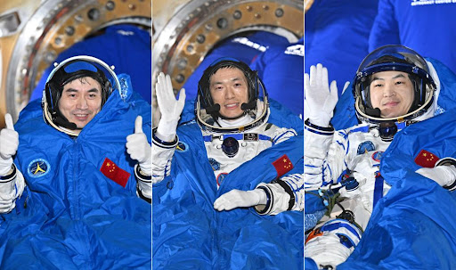 Astronautas chinos regresan a salvo a la Tierra tras intensa estadía espacial