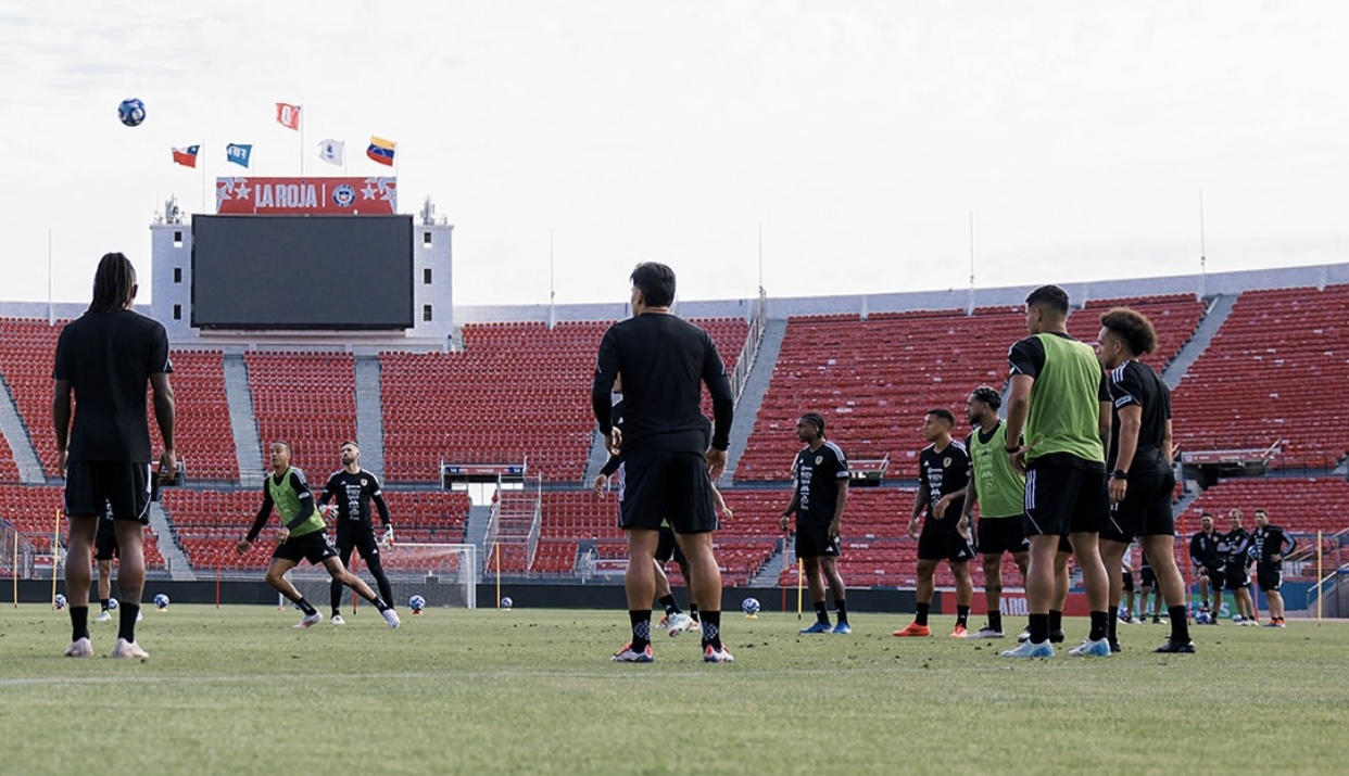 Alineaciones confirmadas por la selección Vinotinto minutos antes de enfrentarse a Chile