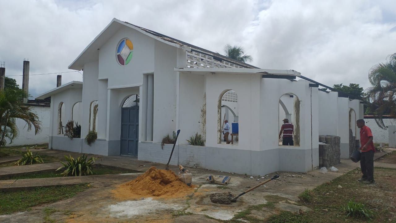 Gobernación de Monagas inició restauración de iglesia en El Furrial