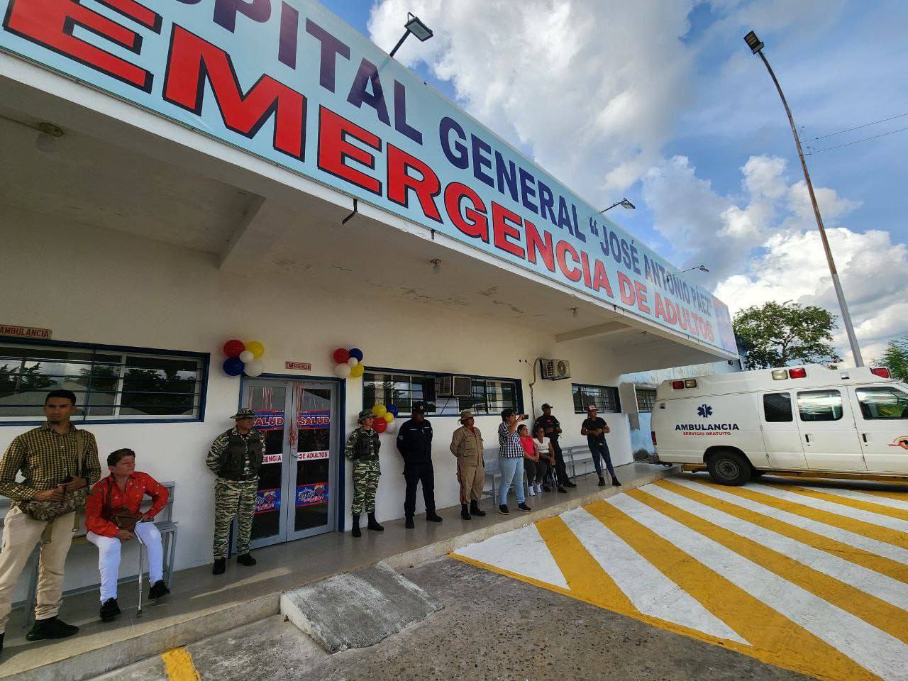 Reinauguran Sala de Emergencia y Farmacia del Hospital «José Antonio Páez» en Apure