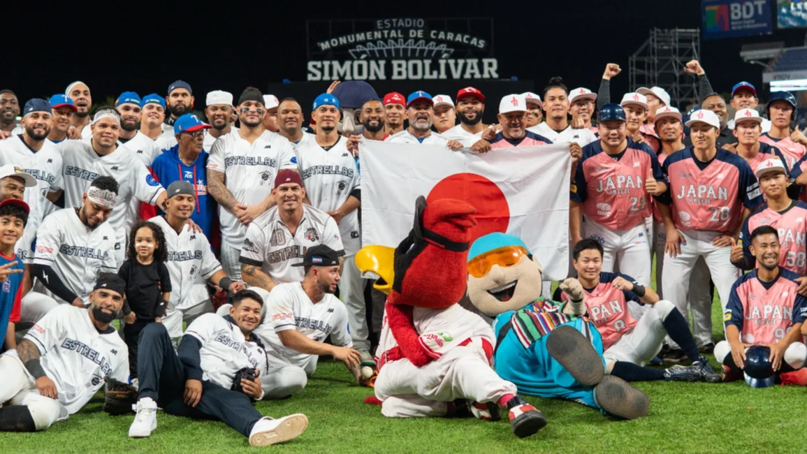 ¡Victoria! Venezuela venció a Japón 3-1 en el Juego de Estrellas de la LVBP
