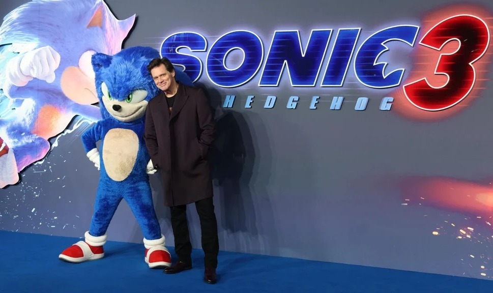 El actor y comediante Jim Carrey vuelve a la gran pantalla con Sonic 3