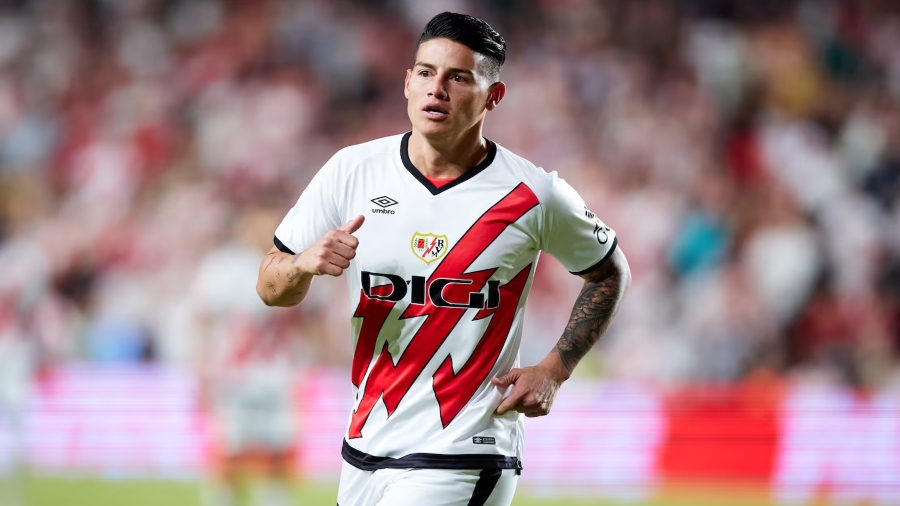 James Rodríguez queda fuera de la convocatoria del Rayo ante el Real Madrid