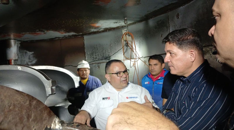 Avanza rehabilitación integral de Complejo Hidroeléctrico Páez en Barinas