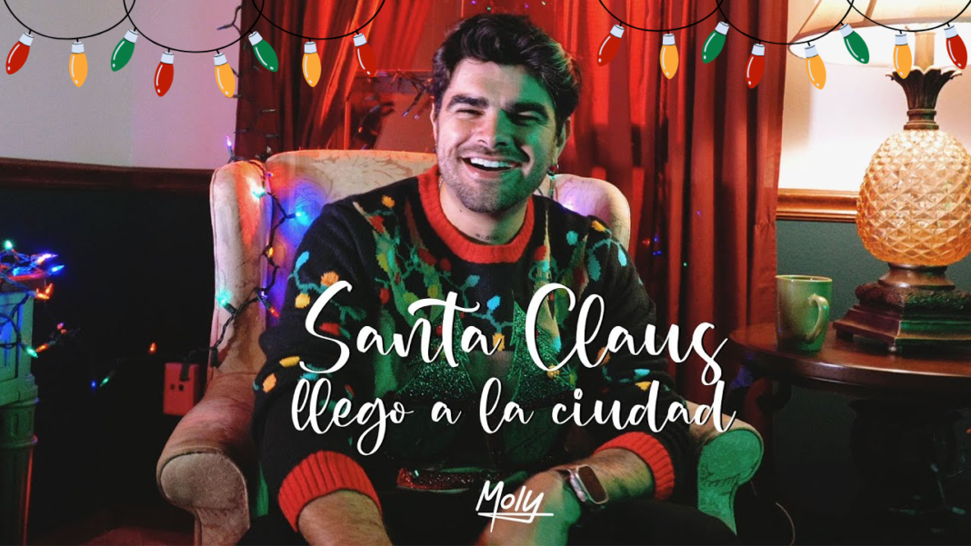 Jonathan Moly estrenó la versión salsera de «Santa Claus llegó a la ciudad»