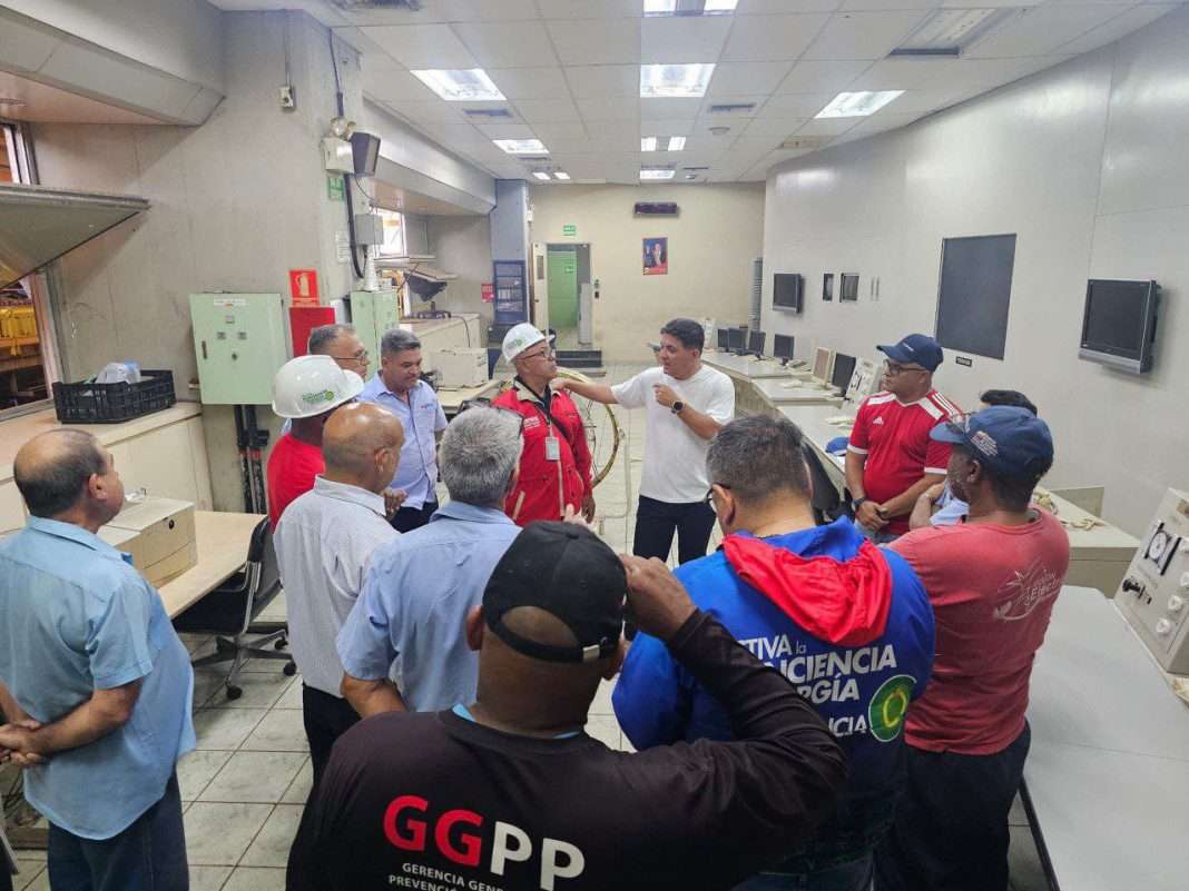 Supervisan alcances de mantenimiento en Planta Tacoa de La Guaira