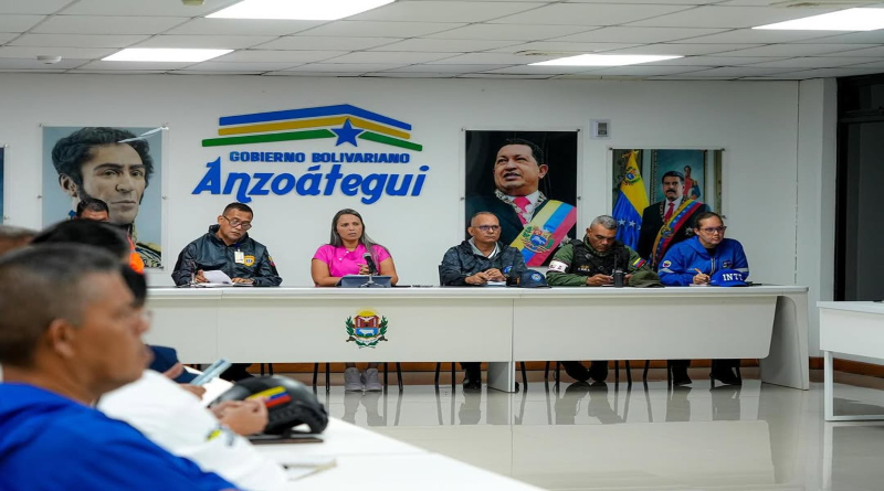 Desarrollan reunión del Órgano Superior de Transporte de Anzoátegui