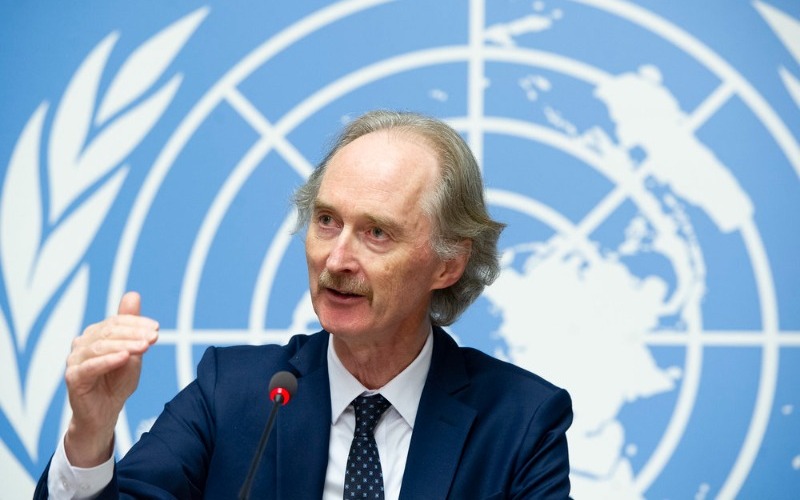 Enviado de la ONU Geir Pedersen llega a Siria por primera vez desde los acontecimientos políticos pasados