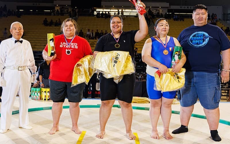 Luchadora venezolana Esmeralda Cedeño se lleva Oro en Open Las Vegas (+Detalles)