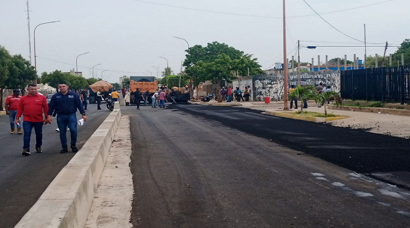 Comienza segunda fase de recuperación de la Avenida Manaure en Coro