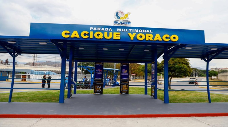 Entra en funcionamiento la parada multimodal en la carretera nacional de Cagua – La Villa